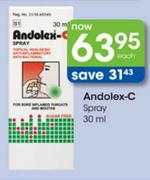Andolex-C Spray-30ml each