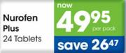 Nurofen Plus Tablets-24 per pack