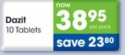 Dazit Tablets-10 per pack