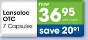 Lansoloc OTC Capsules-7 per pack