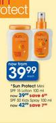 Sun Protect Mini SPF 50 Kids Spray-100ml