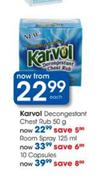 Karvol Decongestant Chest Rub-50g