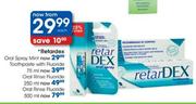 Retardex Toothpaste With Fluoride-75ml