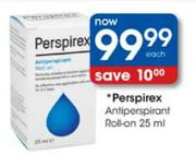 Perspirex Antiperspirant Roll-On-25ml Each 