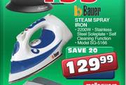 Bauer Steam Spray Iron (SG-5166)-2200W