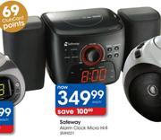 Safeway Alarm Clock Micro Hi-Fi-SMH031