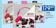 Sway DJ Stereo Headphones