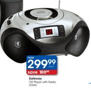 Safeway CD Player With Radio-ZE9043