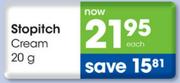 Stopitch Cream - 20gm Each