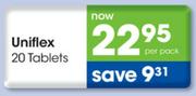 Uniflex - 20 Tablets Per Pack