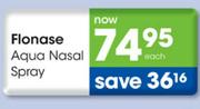 Flonase Aqua Nasal Spray - Each
