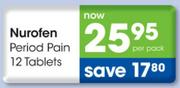 Nurofen Period Pain - 12 Tablets Per Pack