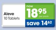 Aleve - 10 Tablets Per Pack