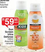 Sunscreen Ultra Defense - 100ml Each