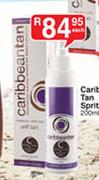 Caribbean Tan Spritzer - 200ml Each