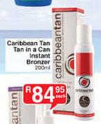 Caribbean Tan Tan In A Can Instant Bronzer - 200ml Each