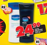 Vaseline Hand & Body Lotion Assorted-400ml Each