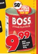 Boss Dog Food Assorted-820g