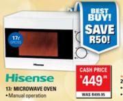 Hisense Microwave Oven-17l