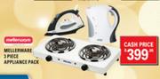 Mellerware 3 Piece Appliance Pack