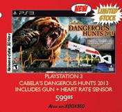 PS3 Cabela's Dangerous Hunts 201359