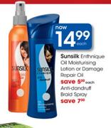 Sunsilk Anti-Dandruff Braid Spray-Each