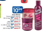 Easy Waves Creme Relaxer Regular-125ml Each