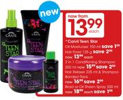Calvil Teen Star Hair Relaxer & Shampoo Banded Pack-225ml Each
