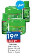 Sofn'free Milk & Olive Oil Relaxer & Shampoo Super Or Regular-250ml/60ml Per Pack