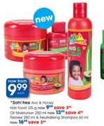 Sofn'free Avo & Honey Relaxer & Neutralising Shampoo-250ml/60ml Each