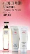 Elizabeth Arden 5th Avenue Eau De Parfum Gift Set-75ml