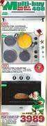Defy Stainless Steel Cookerhood-600mm/Defy Slimline Hob-595mm/Defy 600SSE Under Counter Oven-595mm