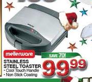 Mellerware Stainless Steel Toaster