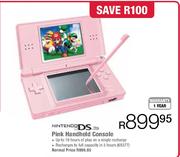 Nintendo DS Pink Handheld Console