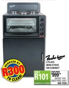 Fucks ware 3 Plate Mini Stove On Cabinet
