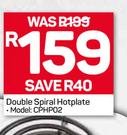 Counter Point Double Spiral Hotplate-CPHP02