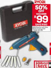 Ryobi - Glue Gun In Carry Case - 80W