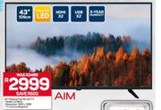 Aim 43"(109cm) Full HD LED TV-CZ1843