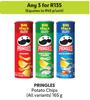 Pringles Potato Chips (All Variants)-For Any 3 x 165g