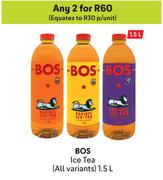Bos Ice Tea (All Variants)-For 2 x 1.5L