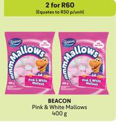 Beacon Pink & White Mallows-For 2 x 400g