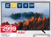 Aim 43"(109cm) Full HD LED TV CZ1843
