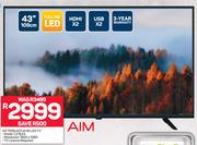 AIM 43" (109cm) Full HD LED TV CZ1843