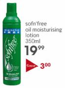Sofn'Free Oil Moisturising Lotion-350ml