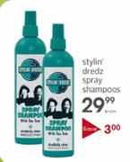 Stylin' Dredz Spray Shampoos-Each