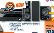 Sansui HT2500 Component System