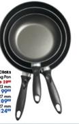 Clicks Aluminium Frying Pan-28cmx27mm