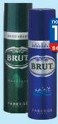 Brut Body Spray-200ml Each
