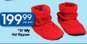 'O'My Hot Slippers-Per Pair