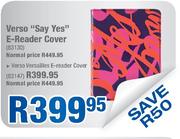 Verso "Say Yes" E-Reader Cover